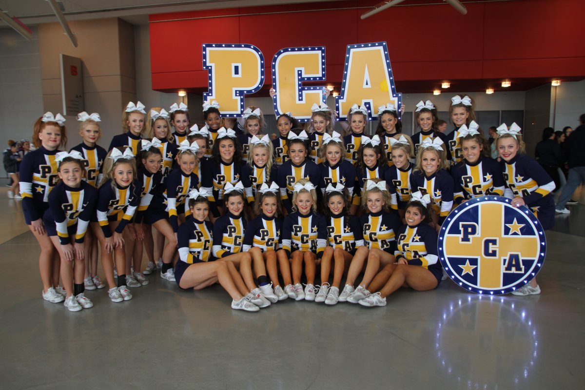 PCAAthletics's tweet photo. First day of Competition for our National Champion Competitive Cheer is less than one hour... 4:48PM. Lets go Ladies! https://t.co/2EunBRSv0a