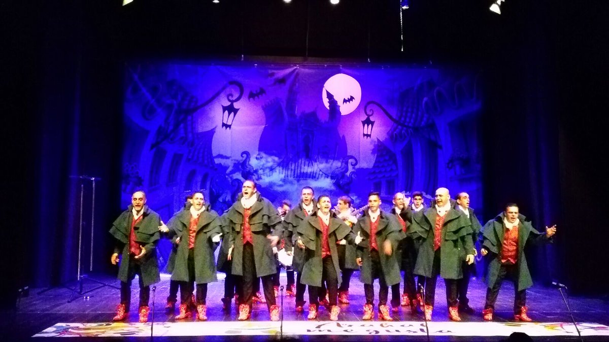 ArahalTN's tweet photo. 🎭🎭🎭 #CarnavalArahal2018: Última comparsa en participar en la fase clasificatoria de este año. Desde la vecina localidad de Carmona llega "La vida eterna", dirigida por Juan Ramón Cortázar García (@cortazargarcia) 🎭🎭🎭 https://t.co/dW336yTiNQ