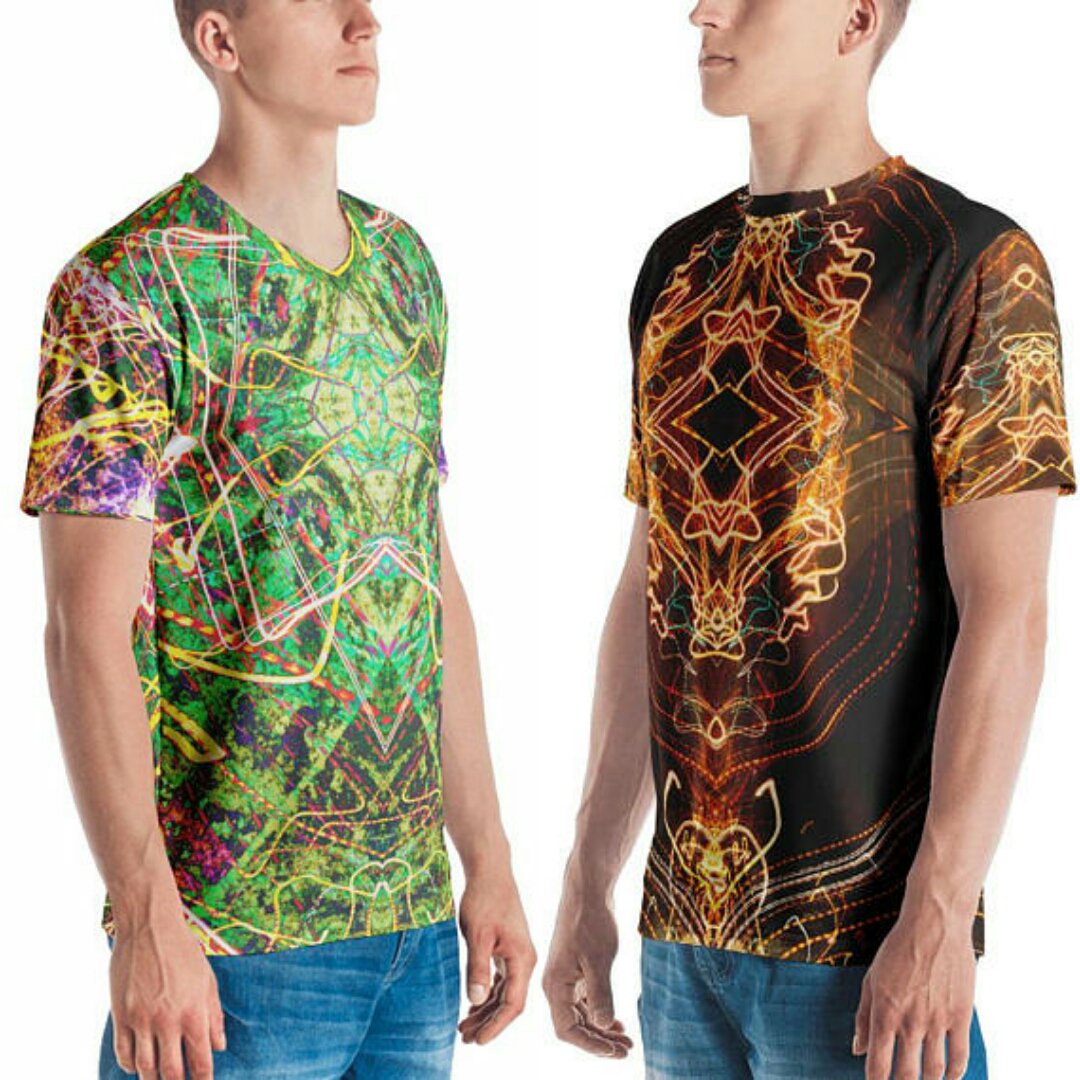 10000unicorns's tweet photo. 👀See yourself in these premium All-Over-Print #tshirts!
#trippy #lightpainting patterns will ✨dazzle✨ all who lay eyes on you!
Shop: https://t.co/GUWOsz6kZY✨
#ravewear #edmlifestyle #cool #edm #electricforest #green #findmeintheforest #forestfam #trippytees #rave #raveselfie https://t.co/8wHIQWXIom