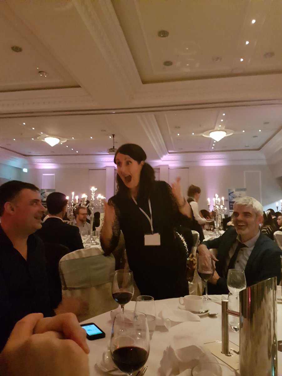 TrionaLally's tweet photo. A very happy supervisor at #bini2018 @LaoiseMcnamara https://t.co/OXySbdvMBk