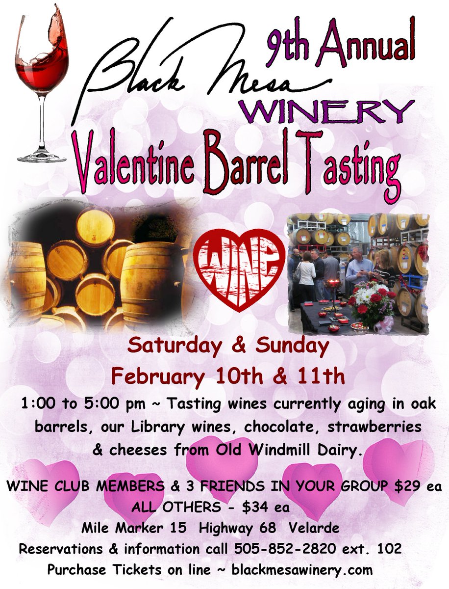BlackMesaWinery's tweet photo. Tickets are going fast! https://t.co/1OmIdJBwkH