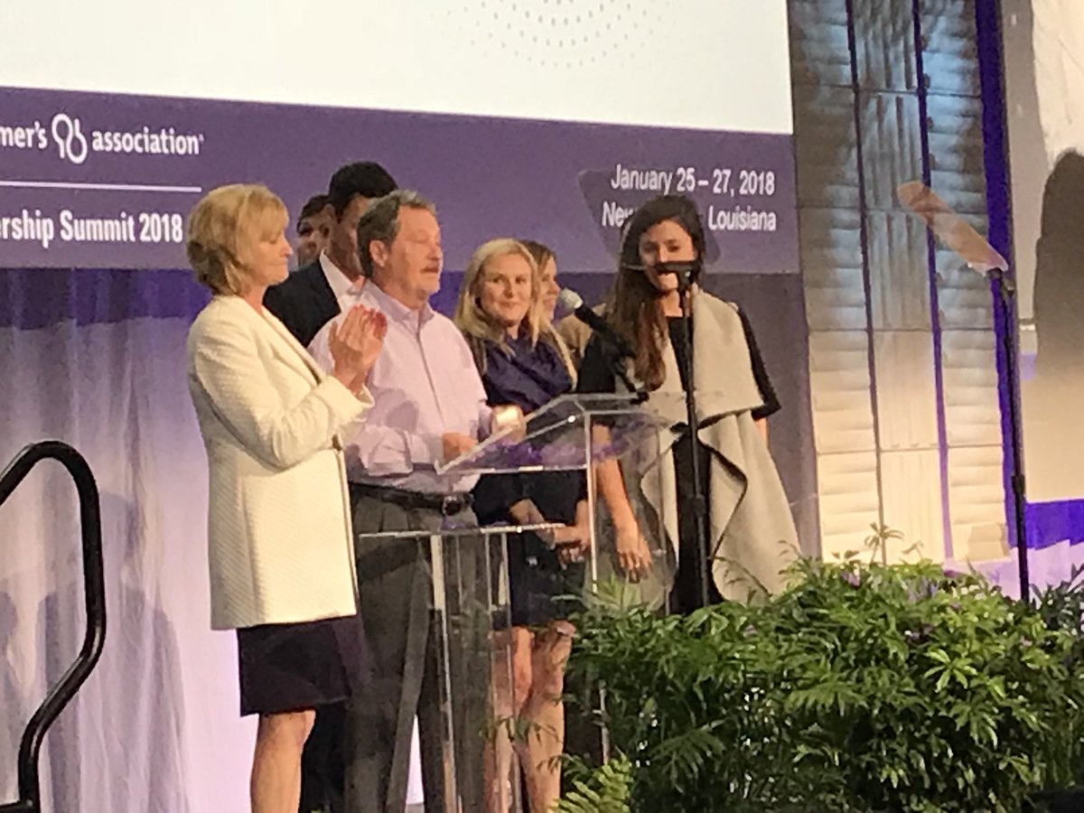 AlzNorCalNorNev's tweet photo. Thanks to Chris Reynolds &amp; your family for sharing your story &amp; volunteering for #Walk2EndAlz in honor of your mother. https://t.co/vVbGrh40xE