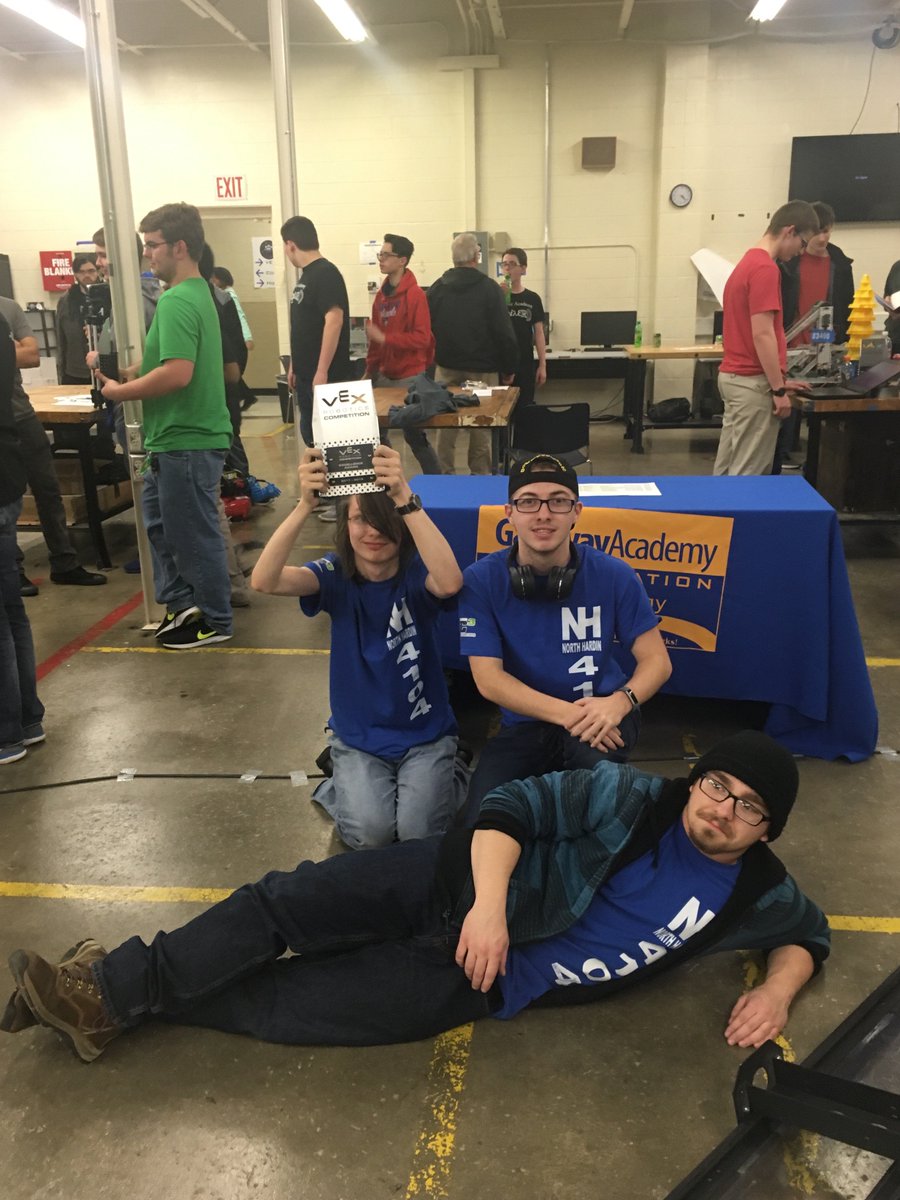 Congrats to 4104A for winning the Excellence Award at  Gateway to VEX!!!