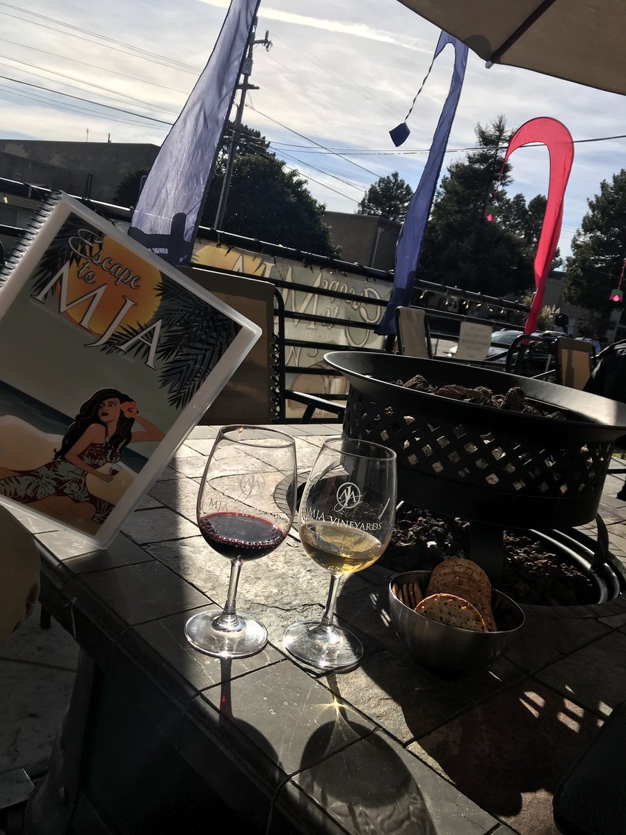 paraleejohnson's tweet photo. Vino &amp; sunshine ☀️ @MJA_Vineyards #winetasting #momlife #vacation #SantaCruz #travel https://t.co/RHVgj7DrYS