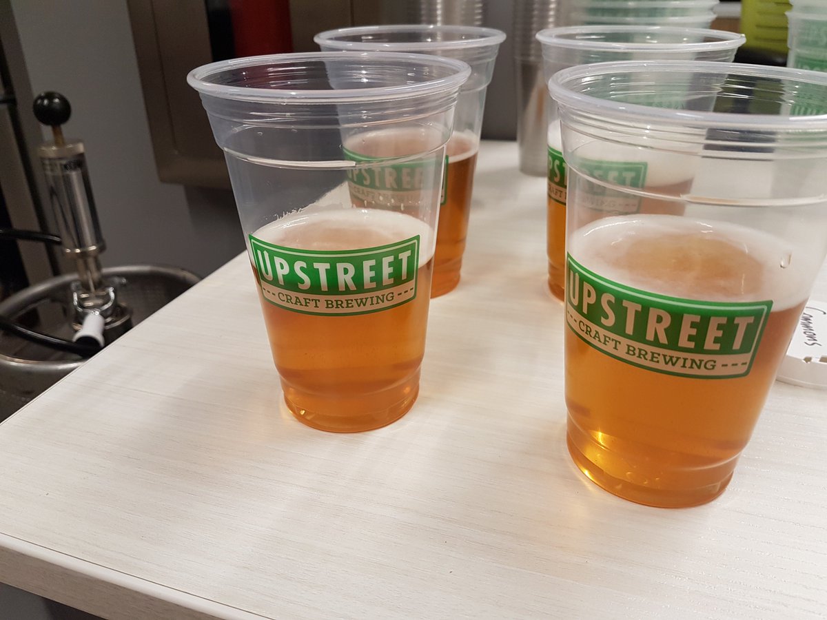 PEIstartup's tweet photo. Thank you @UpstreetBrewing for supplying the delicious beer tonight to our participants, it has been a great day of working on their ideas. #beer #SWPEI #PEI #CraftBeer https://t.co/unAvj1LEwN