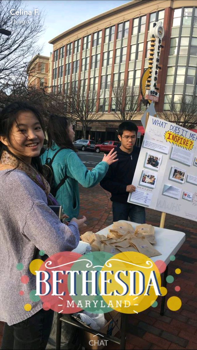 Our fundraiser for this year started out strong with 222 dollars raised! This will go towards our initiative to conduct projects at title 1 schools! #MCPSserves
