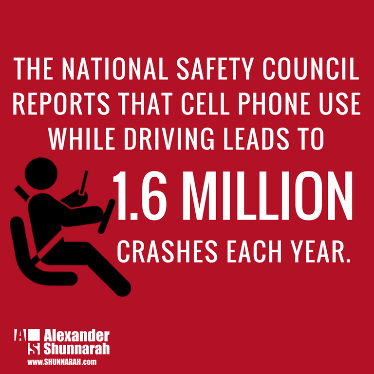 ShunnarahLaw's tweet photo. DISTRACTED DRIVING = any activity that diverts a persons attention away from the primary task of driving. All distractions, ESPECIALLY TEXTING WHILE DRIVING, can endanger the driver, passenger, and bystander's safety! Don't text and drive! #drivingfact #stopthetexts #drivesafe https://t.co/4pFwX8k965