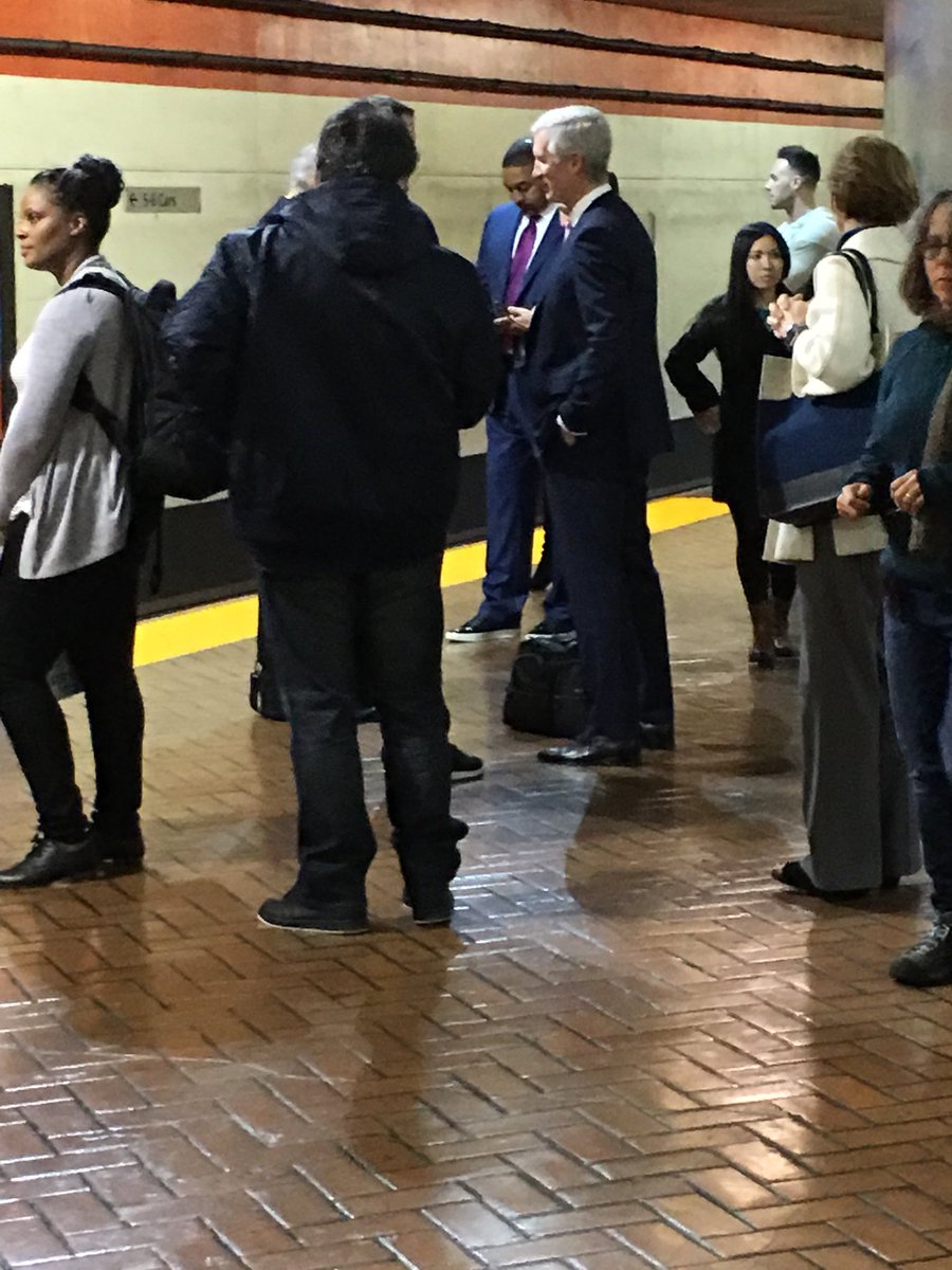 KarlBuscheck's tweet image. Mark Jackson, Jeff Van Gundy and Mike Breen taking BART to Oracle for Warriors v. Celtics
