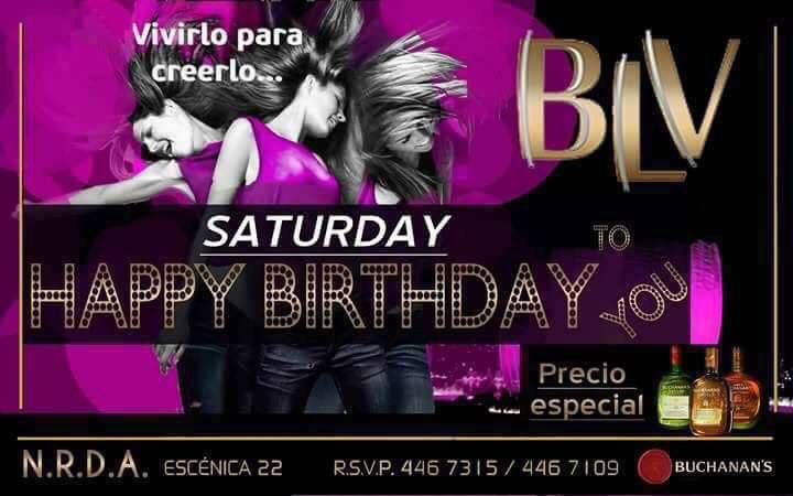 BLVacapulco's tweet photo. — Sábados de Cumpleañeros —#VíveloParaCreerlo #Believe #Acapulco #DondeIrEnAca
Aré U ready ? #LiveItToBelieveIt Saturday #HappyBirthdayToYou
Tels 446.7315 / 446.7109 - N.R.D.A.
Tus noches tienen un nuevo sentido #TheNightLifeEvolution @cristoayerdi @Werattor @danijmss https://t.co/rfhhdOuLto
