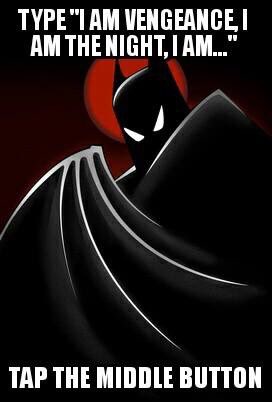 darcicoleauthor's tweet photo. I am vengeance. 

I am the night. 

I am not going. 

😂 #introvertmood https://t.co/RZ58n5fWhw
