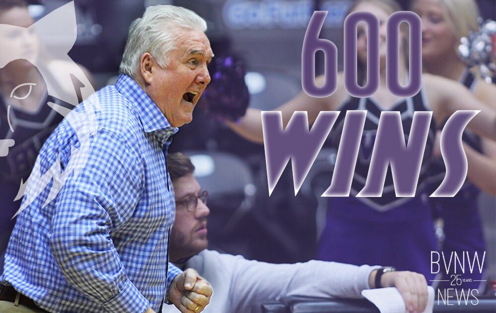 bvnwnews's tweet photo. FINAL: Blue Valley Northwest defeats St. Thomas Aquinas, 69-46. Head coach Ed Fritz picks up his 600th career coaching win. https://t.co/ECgyBujWwe