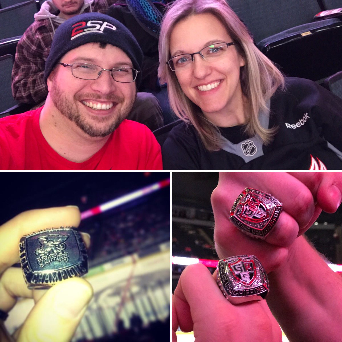 ByJenniferLeigh's tweet photo. .@griffinshockey, yeah, we might be fans! 2013 &amp; 2017 #GoGRG https://t.co/IaDcL8Pgk1