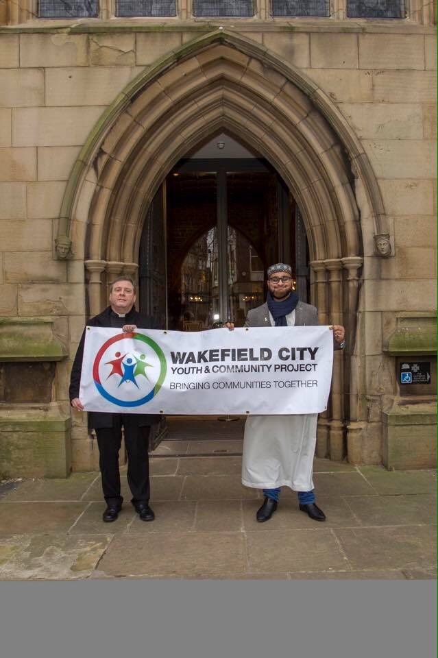 CityWakefield's tweet photo. Wakefield City Youth &amp; Community Project proud to have helped &amp; organise this Interfaith Holocaust Memorial Day today. https://t.co/ZVSJirhvSb