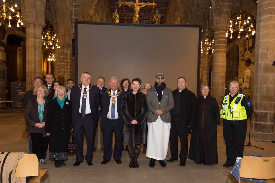 CityWakefield's tweet photo. Wakefield City Youth &amp; Community Project proud to have helped &amp; organise this Interfaith Holocaust Memorial Day today. https://t.co/ZVSJirhvSb