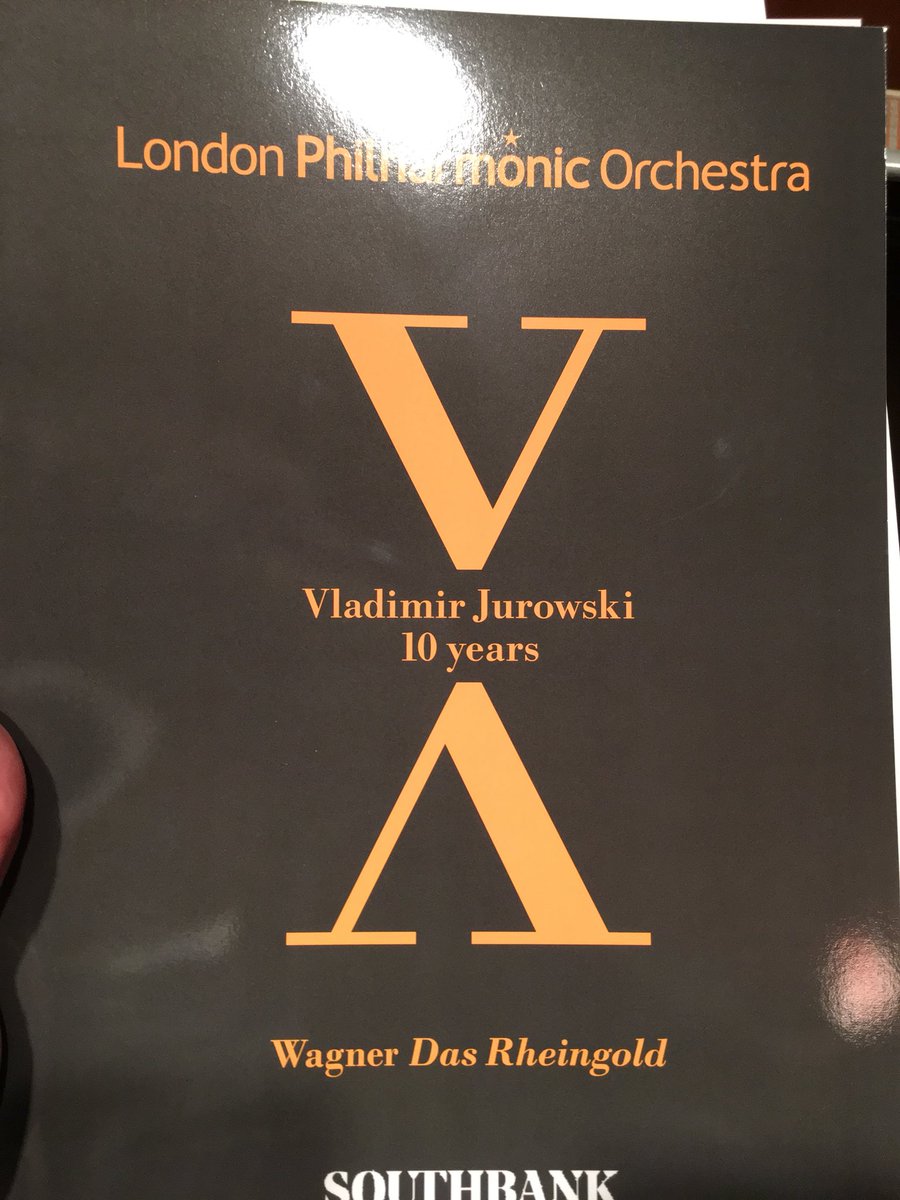 jsdhenderson's tweet photo. Fantastic playing - glowing and sonorous - by the @LPOrchestra for Jurowski , and some mighty vocal performances in Das Rheingold #LPORing #LPOrheingold https://t.co/PGwV0TUfwz