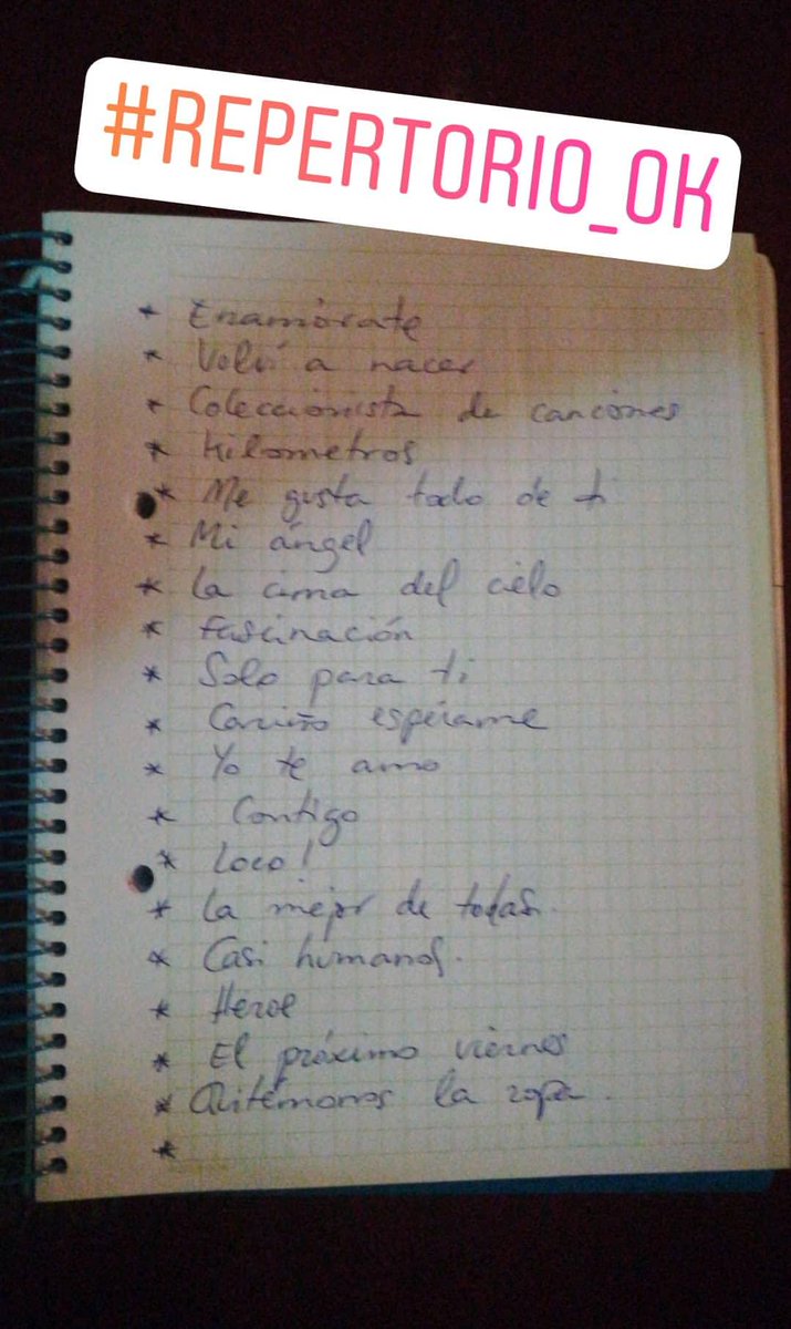 soyjosetena's tweet photo. #Repertorio_OK para el #10FEB en @CafeSambora ;) https://t.co/yd5ENEnYj7