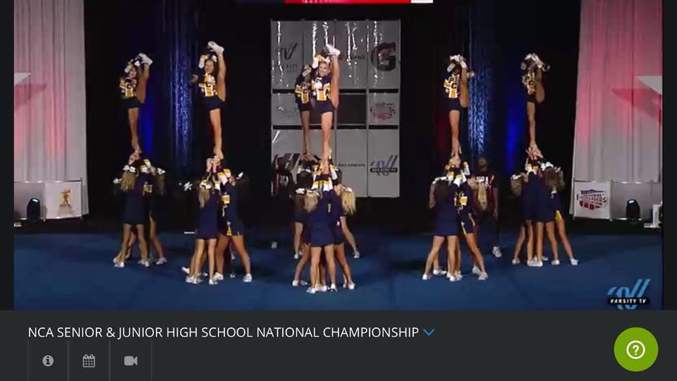 DrTerryRodgers's tweet photo. Our Comp Cheer team looked great today - we are in 1st place heading in to day 2. @PCAAthletics @PrestonwoodPCA @Kgodbee111 @CCunningham76 https://t.co/ENWhFVVeZ6