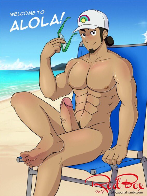 TheRoyalProf's tweet image. “Welcome to Alola, cousin! Plan on staying long?~”