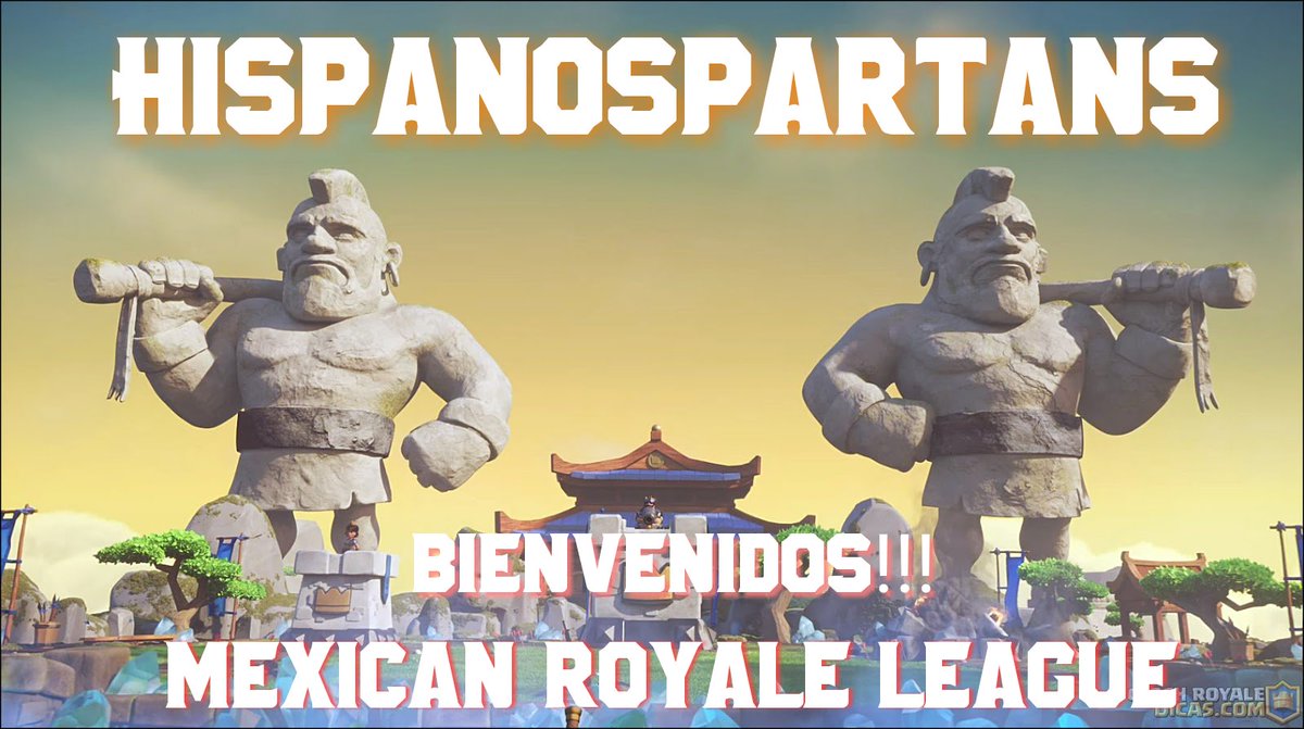 RoyaleMexican's tweet photo. Nos Es Grato Presentar Al Segundo Equipo De La Liga, Con Ustedes El Gran Clan: @SpartansHispano 

Somos #MRL
Rt y Fav!!! https://t.co/yM1wBot9EA
