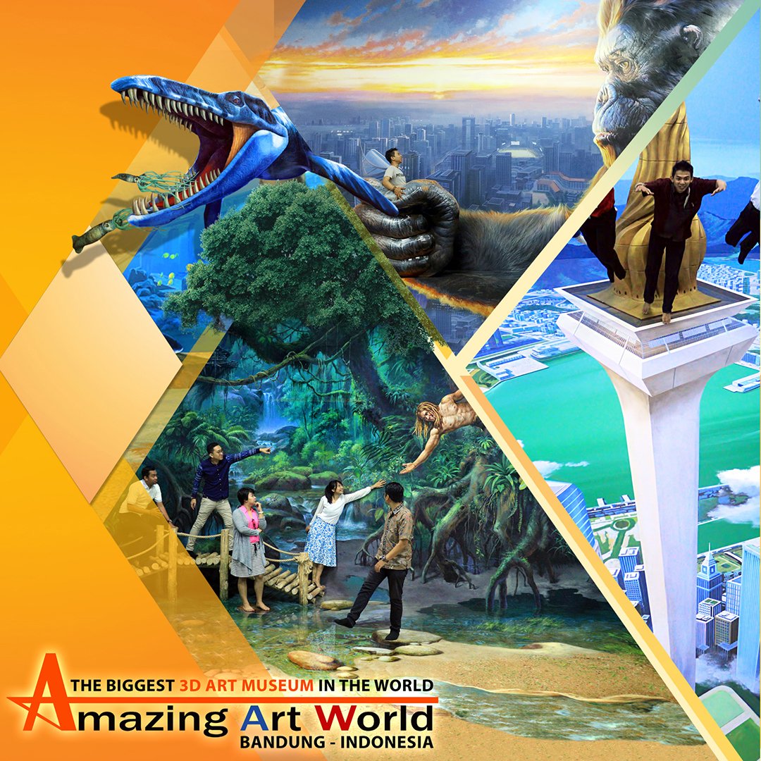 KiosTix On Twitter Amazing Art World Adalah Museum 3 Dimensi Yang