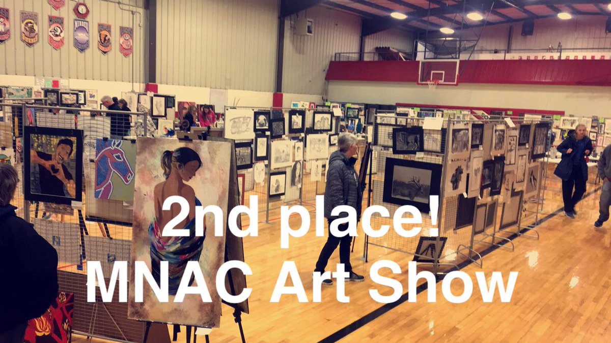SuziJoyCampBell's tweet photo. The #CallawayHighSchool students received #2ndplace out of 16 schools today at the #MNAC #artshow!!! https://t.co/ROkVrLq1MD