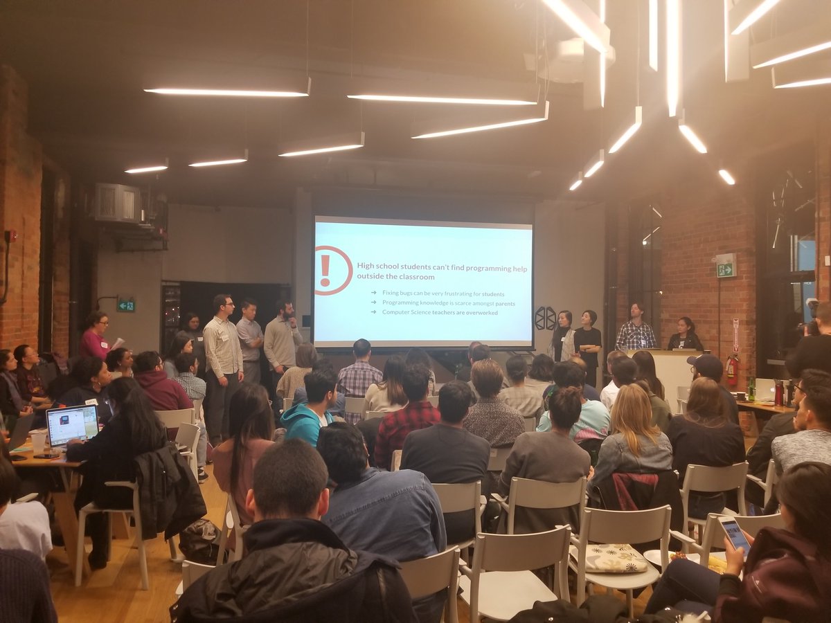 protohack's tweet photo. Team Educode: "a platform that connects high school students with postsecondary computer science teachers" #OpenEdHacks https://t.co/8DH6XbbzpB