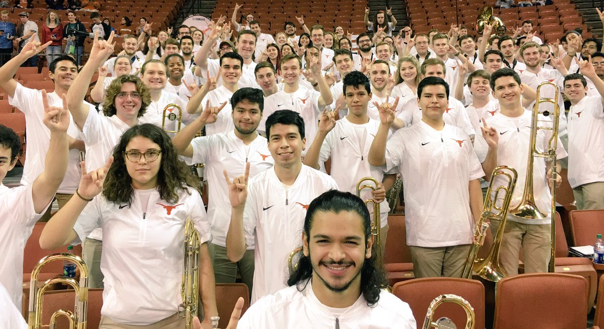 lhab's tweet photo. Show up - Play - Win!! #GreatFormula what do you think @_delconte ?? RT @LonghornPepBand: Double header today? No problem. It’s what we do for our #TexasFamily let’s go @texaswbb! #ThisIsTexas https://t.co/my2uJajxfD