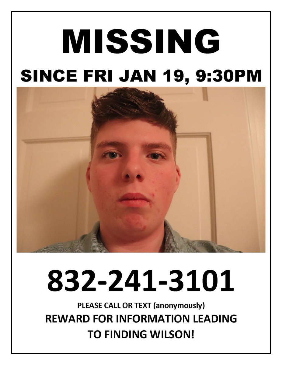 familiastratton's tweet photo. Wilson is 17 yo and 5’4”, 165 pounds. @helpfindwilson https://t.co/1J3kwv9Gr8