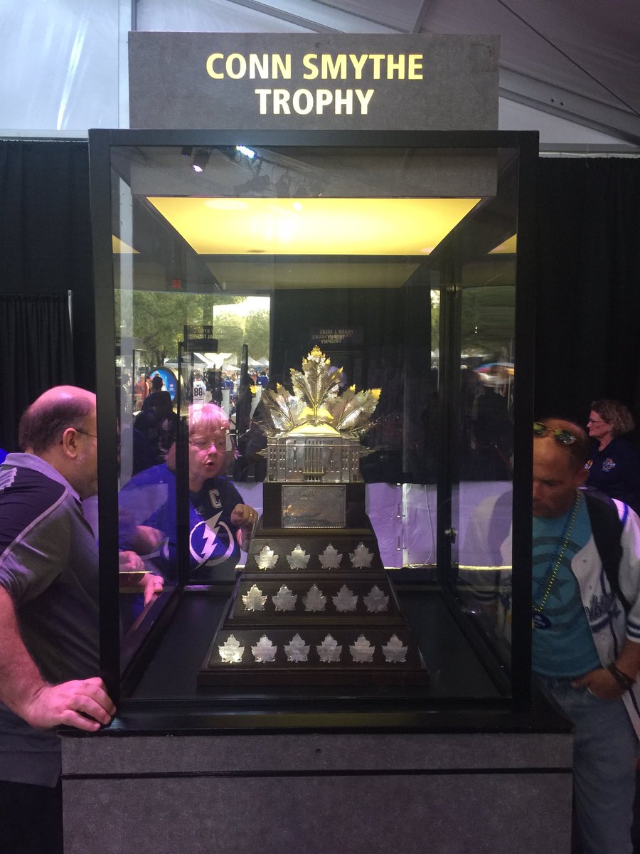 PirateNation22's tweet photo. Some more Amazing Trophies at #NHLSkillCompetition #NHLAllStar https://t.co/8AkCSTx3Rp