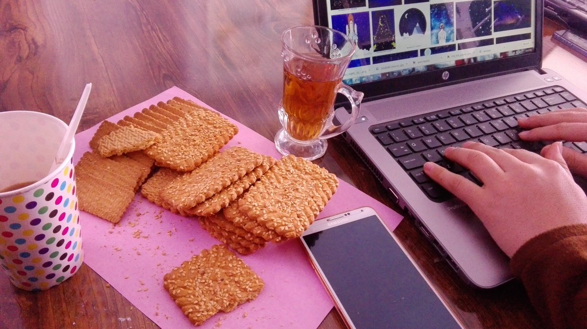 HabibiMahtab's tweet photo. The second day of Global Game Jam
One day filled with joy, excitement, coffee, tea and biscuits.
@CodeToInspire 
@globalgamejam 
#afghangirlscode 
#GGJ18 
#unity3d https://t.co/tMokl7Tuuv