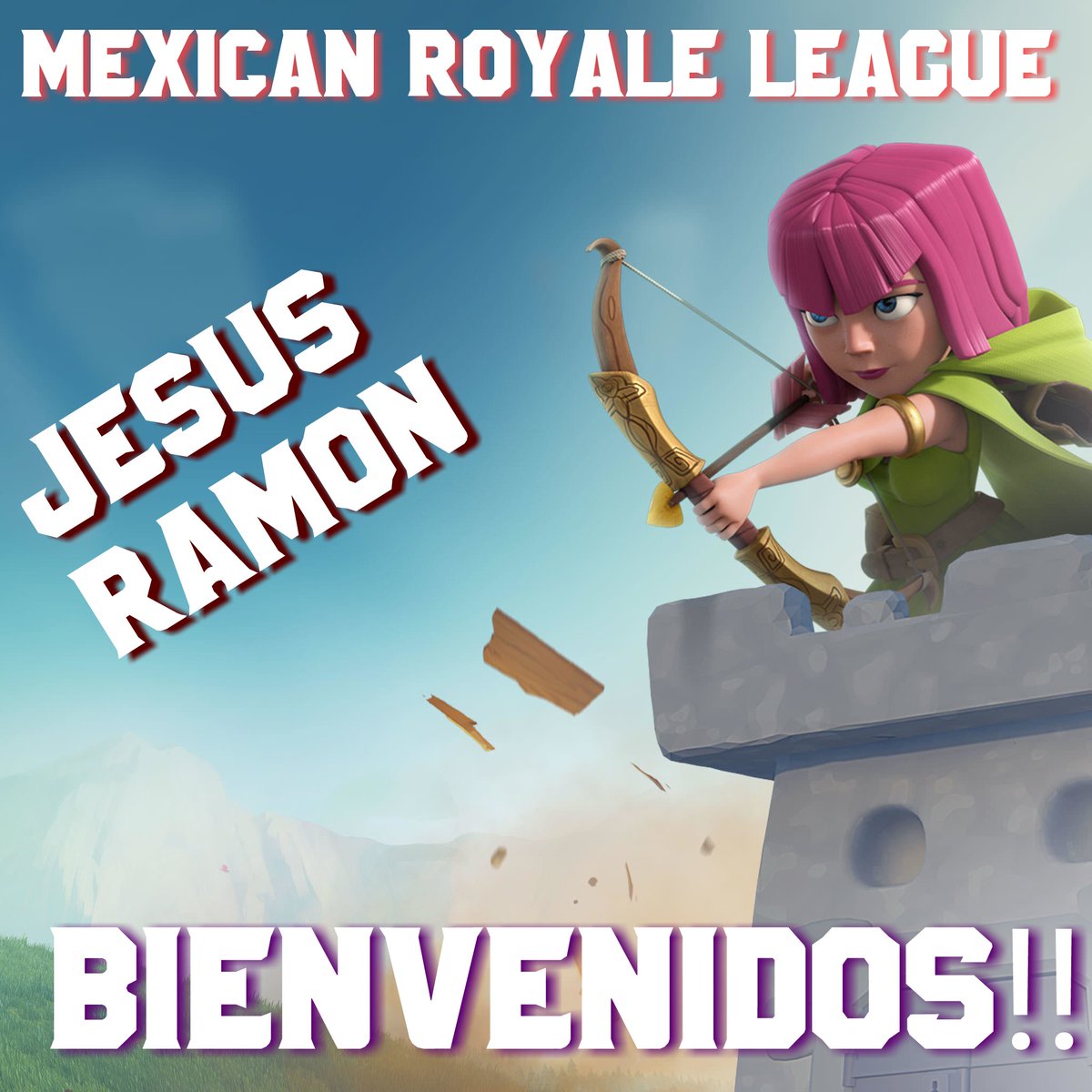 RoyaleMexican's tweet photo. El presente equipo viene con ganas de demostrar que pueden competir de tu a tu con los mejores, hoy alza la mano y quiere alcanzar el primer puesto de la Mexican Royale League!!!

Con ustedes el Team JESUS RAMÓN!!!! Que representa con garra y entusiasmo @jeque https://t.co/Vr4GxyFVhO