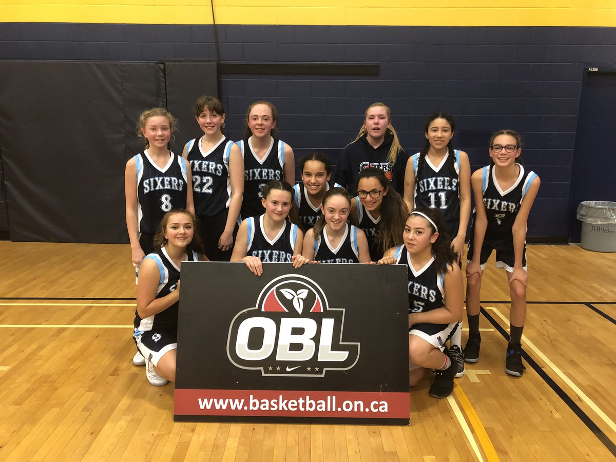 Lsantandrea1's tweet photo. @London86ers #OBL awesome group of girls! So proud to coach. #defensiveteam https://t.co/wemwSjQZpP