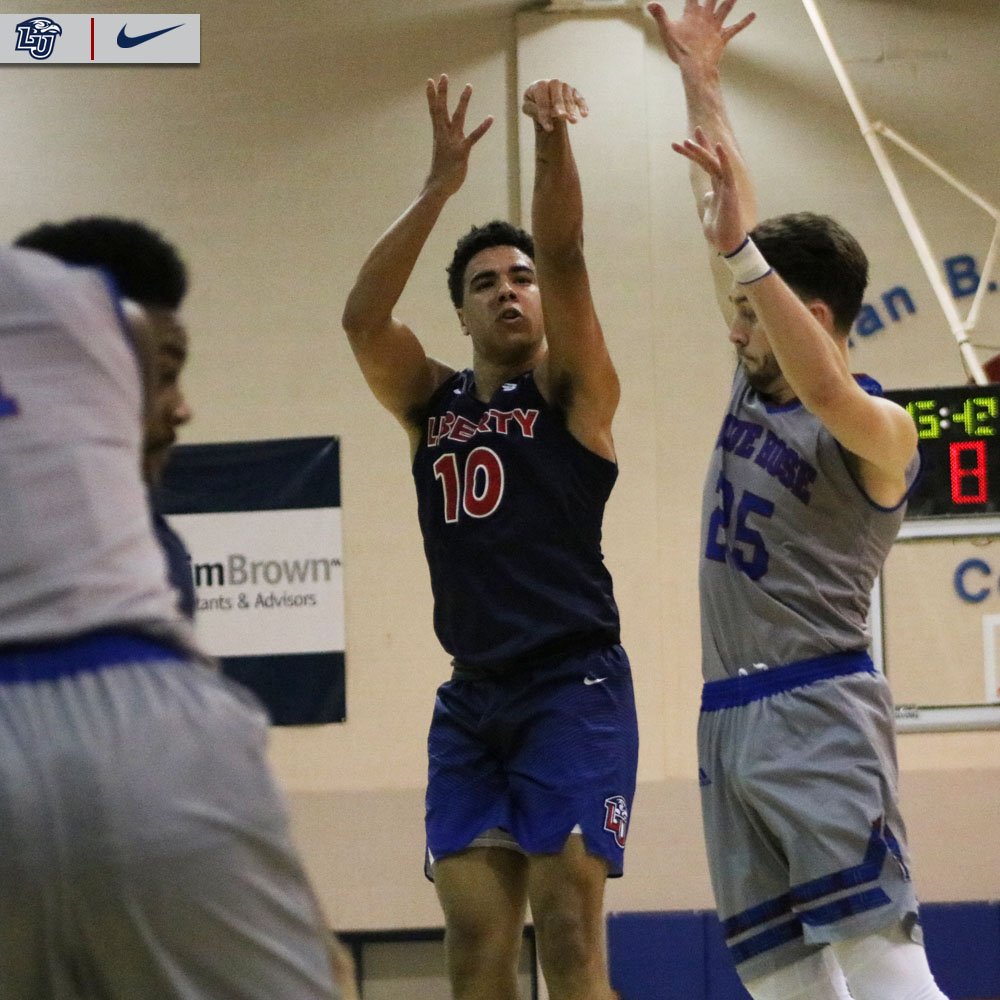 LibertyCoach's tweet photo. These two freshmen stepped up today!
Keegan McDowell
🔴 Career-high 19 points
🔴 Career-high 5 rebounds
🔴 Career-high 3 three-pointers
Elijah Cuffee
🔴 Career-high 12 points
🔴 Career-high 5 made field goals
🔴 Career-high 2 three-pointers
#FlamesUp🔥⬆️ https://t.co/yFgCIvLYEF