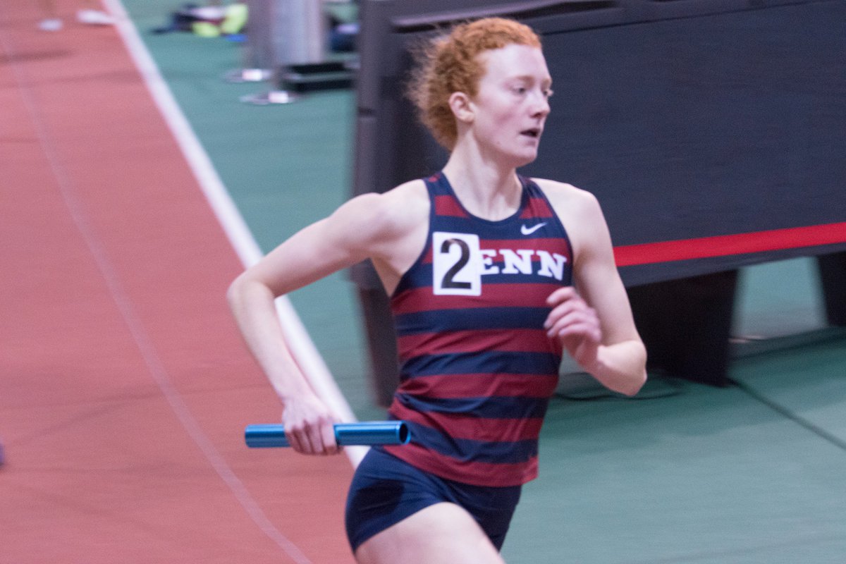 It wasn't just the sprints squad making noise tonight...

Maddie Villalba and Mikayla Schneider rocketed in the 800m, with Maddie taking over Penn's No. 2 spot all-time at 2:06.72. Mikayla was right behind at 2:07.34! #FightOnPenn