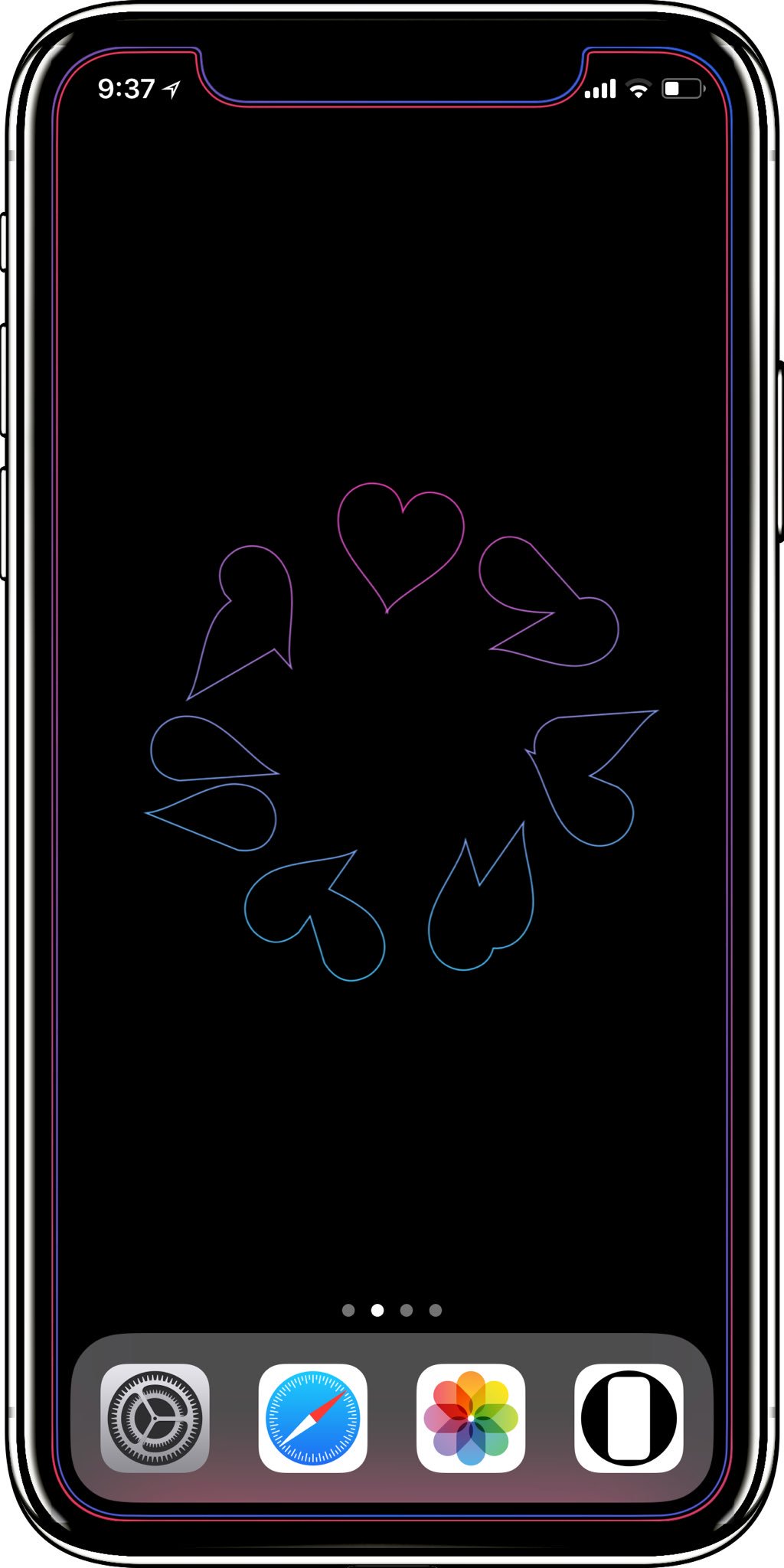 Hide Mysterious Iphone Wallpaper 不思議なiphone壁紙 Sur Twitter Added 2 Designed Backgrounds To Double Frame X Wallpapers There Are The Bottom Of The Lineup Xをダブルで縁どる壁紙にデザイン背景2枚追加 ラインナップの一番下にあります
