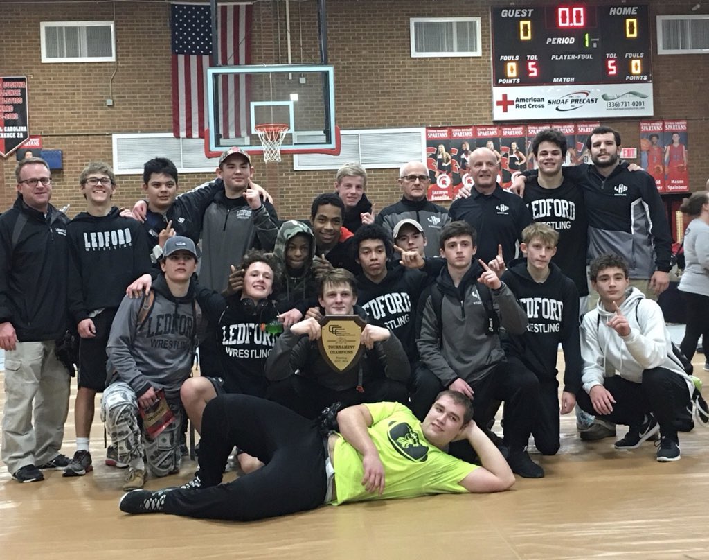 LPAA_Pride's tweet photo. Guess who are the Central Carolina Conference Champs? 
LHS Wrestlers! That’s right!           #pantherpride #pinningandwinning https://t.co/AIsgcVEaSC