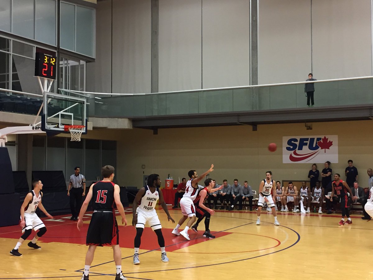 sarvpreetgandhi's tweet photo. Cheering for the SFU home game #SFU #weekendbasketball #familytime https://t.co/XmkA2VqT7u