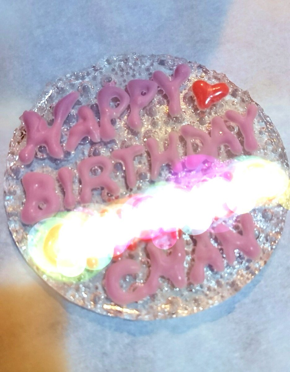 ある どこが痛いのかわからない Na Twitterze パラチニットでお誕生日ネームプレート 意外と可愛いのでは お菓子作り パラチニット 飴細工 バースデーケーキ デコレーションケーキ