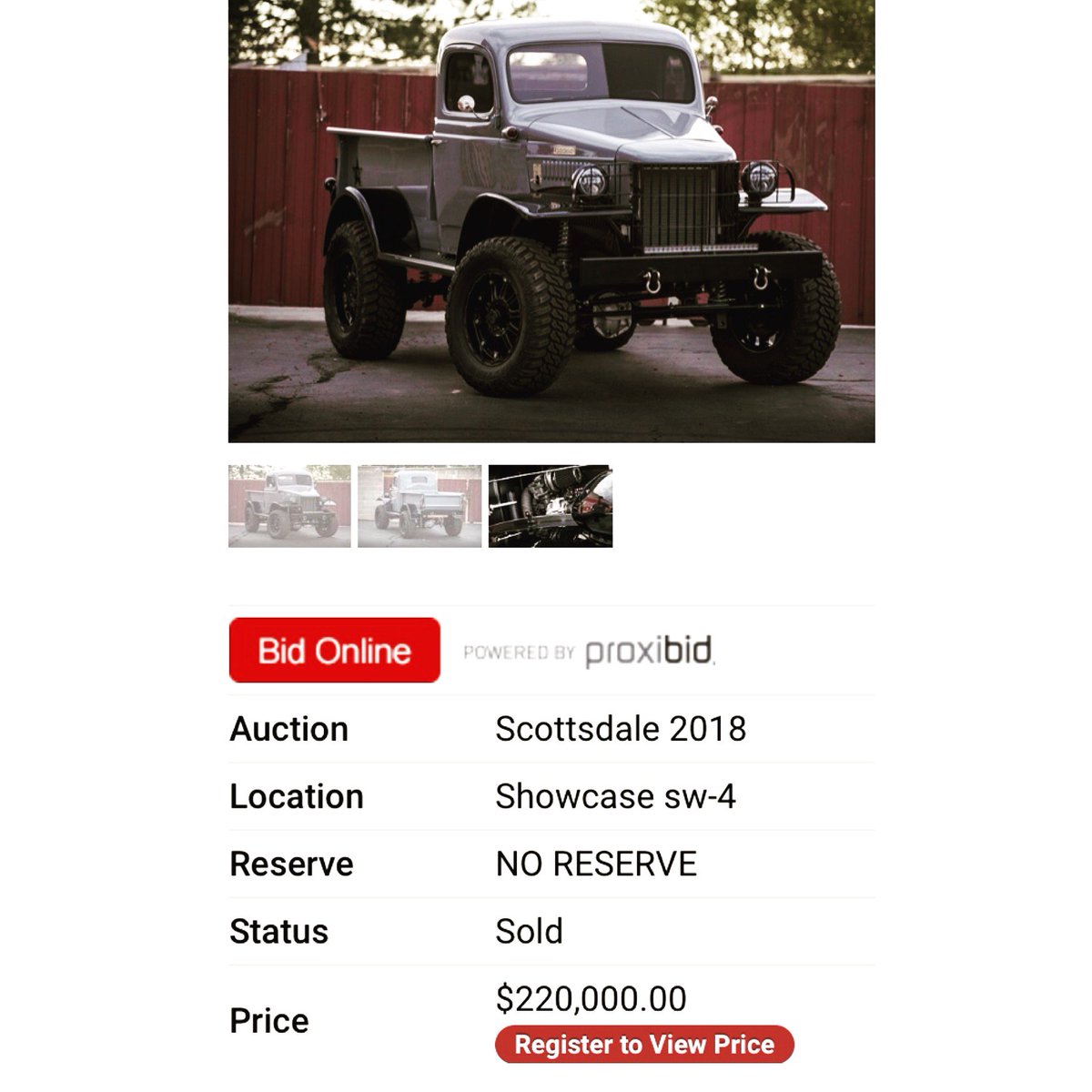 Sold, sold, sold! Excited for the new owners of FMJ! We’ll miss this badass truck! #powerwagon #dodge #cummins