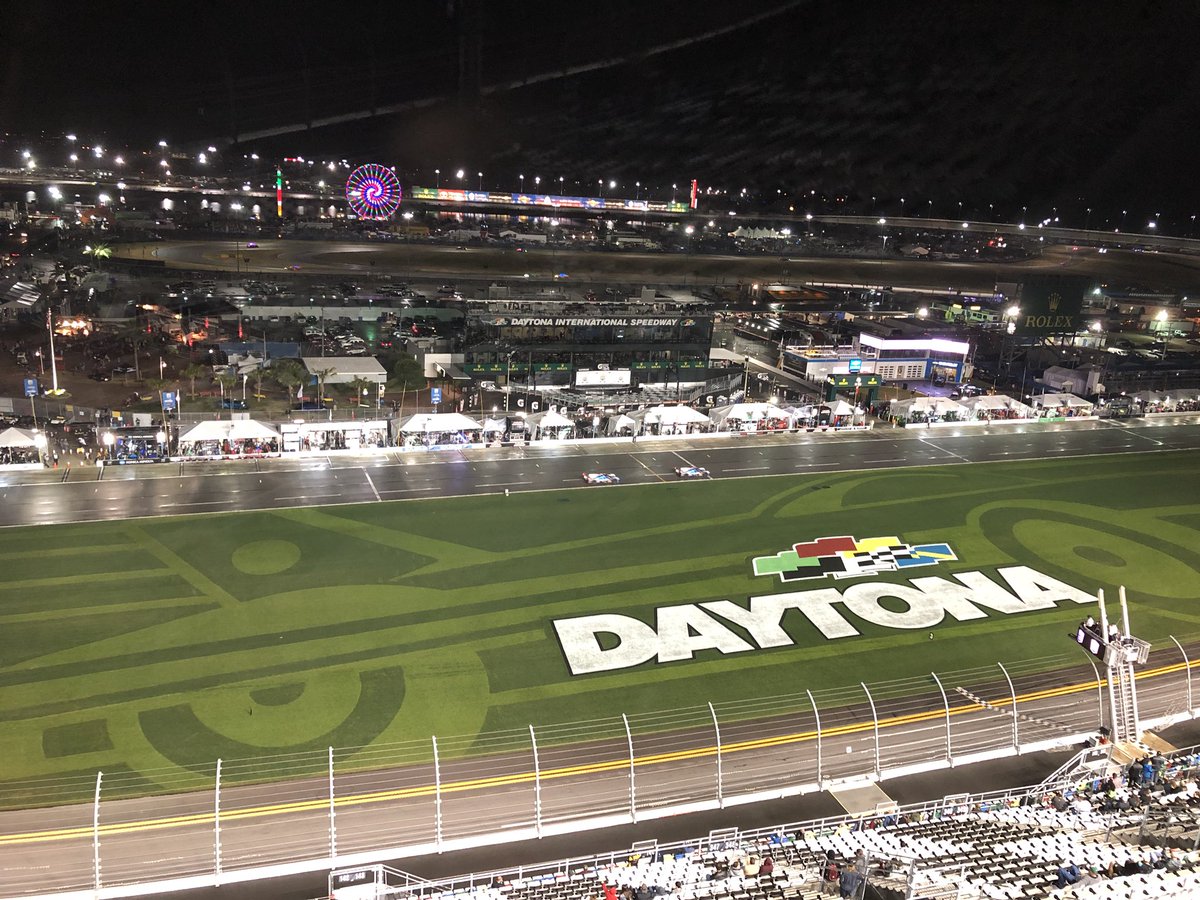 The eye of the storm.  Not many better races than the <a href="/Rolex24Hours/">Rolex 24 Hours</a> at night on a damp track.