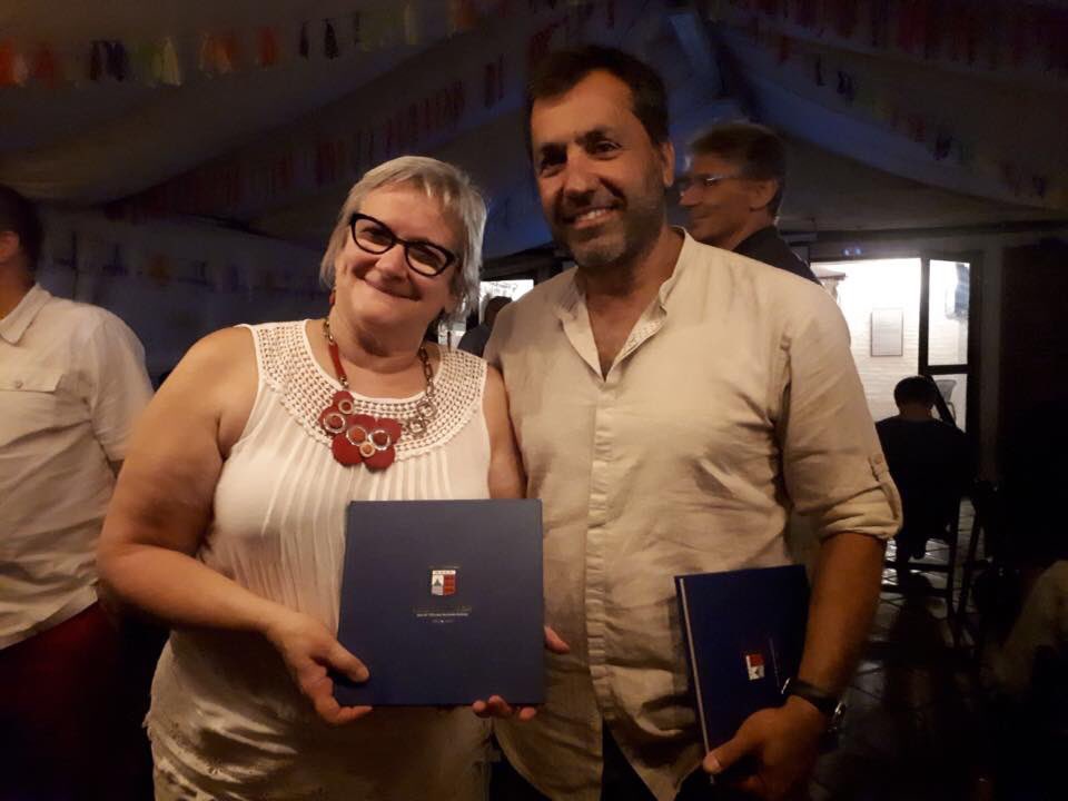 Así vivimos el partido de los @terosxv en nuestro club de la compania de la Embajadora de Canadá @joannefrappier1 y de todo el club! Felicitaciones #VamosTeros !