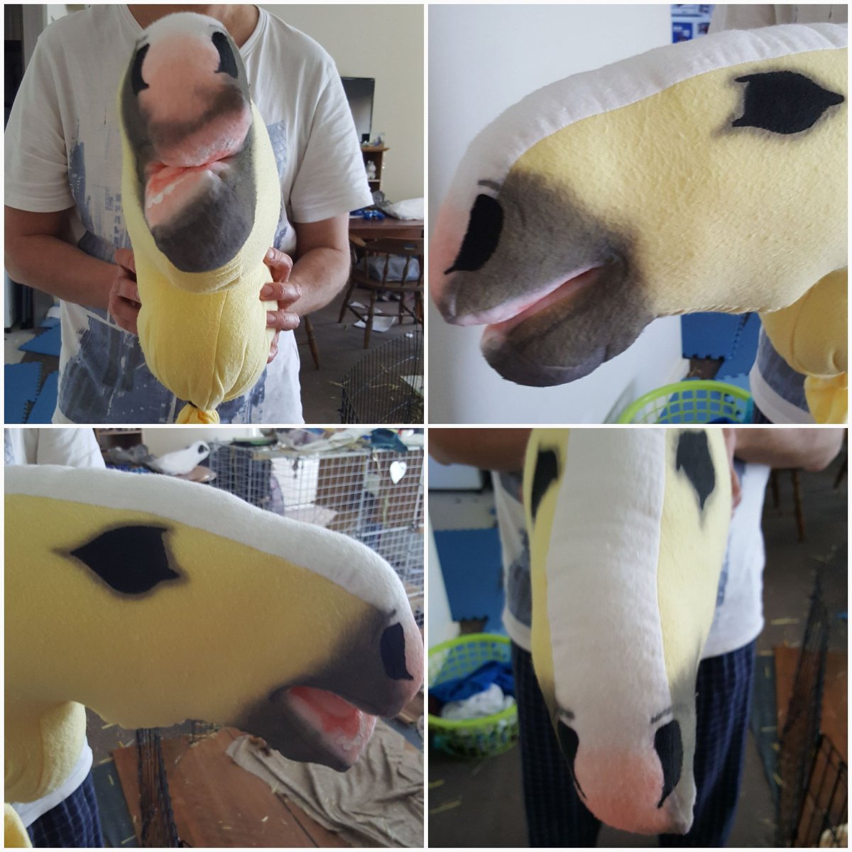 HigimuraStudios's tweet photo. Finally my #hobbyhorse #airbrushing and #paintingjob is done. It's #dryingtime π₯ #patienceisavirtue #tutorialsoon https://t.co/7OXBdkKtDH