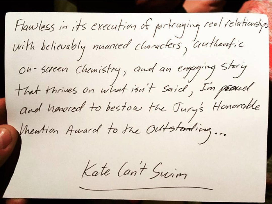 Here's what the incredible jury of <a href="/Slamdance/">Slamdance</a> said about our movie last year. Watch it for yourself on iTunes here at apple.co/2Bnwuin or on Vudu, Google Play, X-Box, Playstation, or wherever you rent your movies!