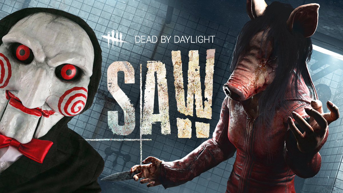 TypicalGamer's tweet photo. NEW DEAD BY DAYLIGHT SAW MOVIE DLC UPDATE LIVESTREAM!! 💥 Watch it LIVE here! ▶▶▶ https://t.co/FJrCjCxxqk https://t.co/F5C165PS1t