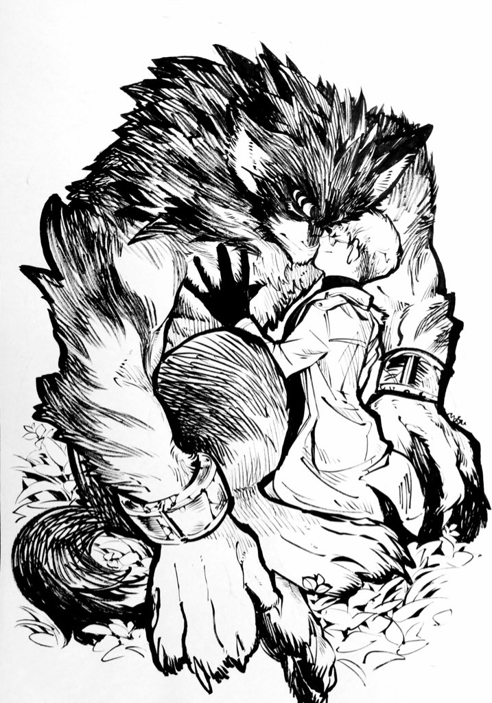 描き直し
もふもふは性別が無いのと研究員はアンドロイド 言葉の代わりにもふもふする 