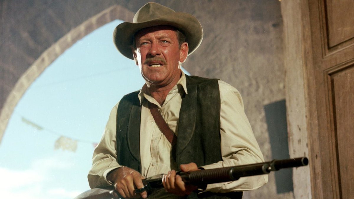 thedameupstairs's tweet photo. I think this is one of Holden's best performances. It's also heartbreaking. Pike Bishop knows he's outlived his time, but still hopes for an ending he won't regret. #Holden100 #TCMParty https://t.co/INl7JUuB79