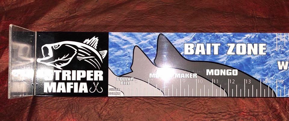 The first of the Striper Mafia measuring boards is off the assembly line. If you are interested the bump boards are 4”x45” - $40 + $10 shipping of required. We are also offering a sticker-only form at 4”x60” - $25 + $5 shipping if required. Order at: stripermafia.com