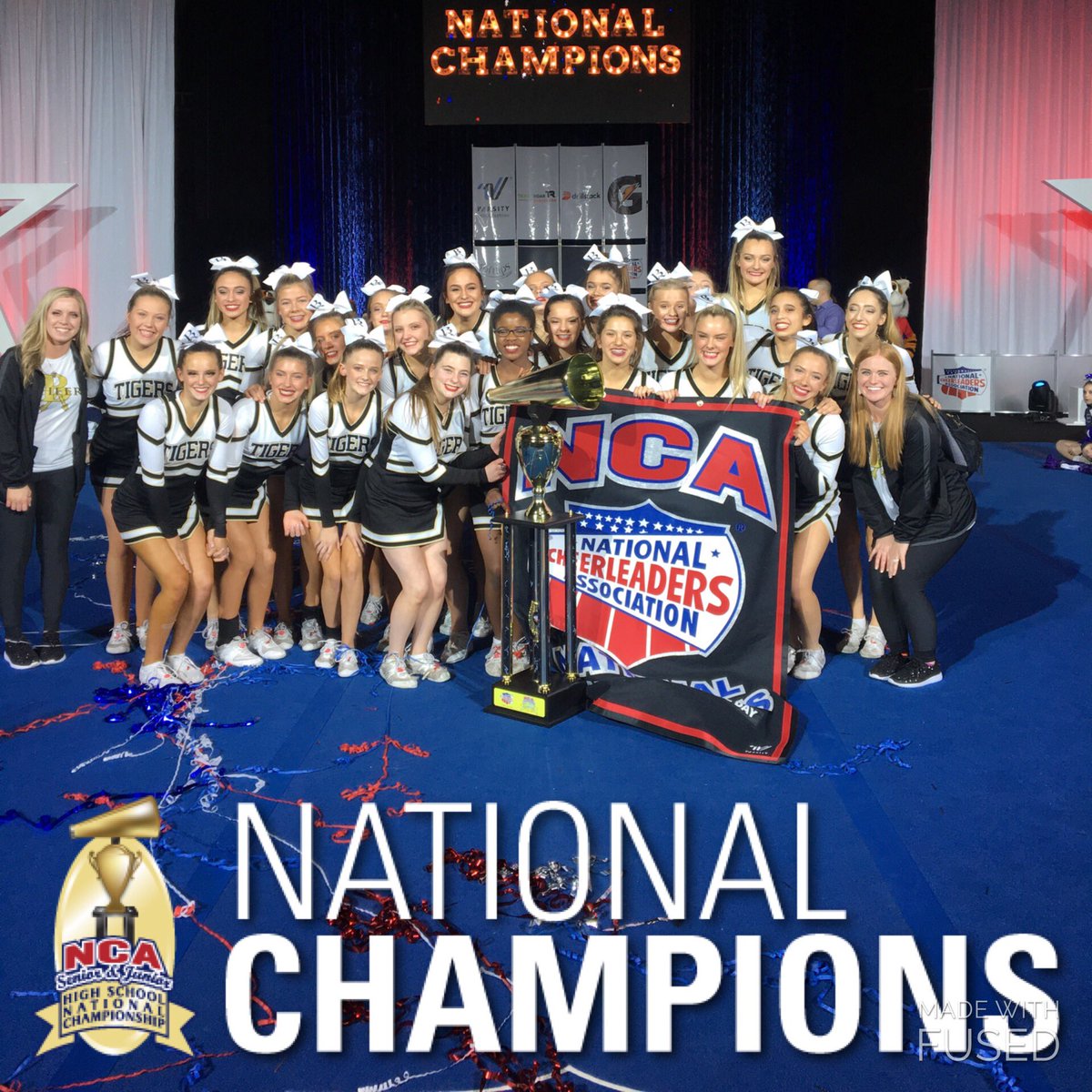 Congratulations to Broken Arrow High School, JV Game Day National Champions! 🏆🎉