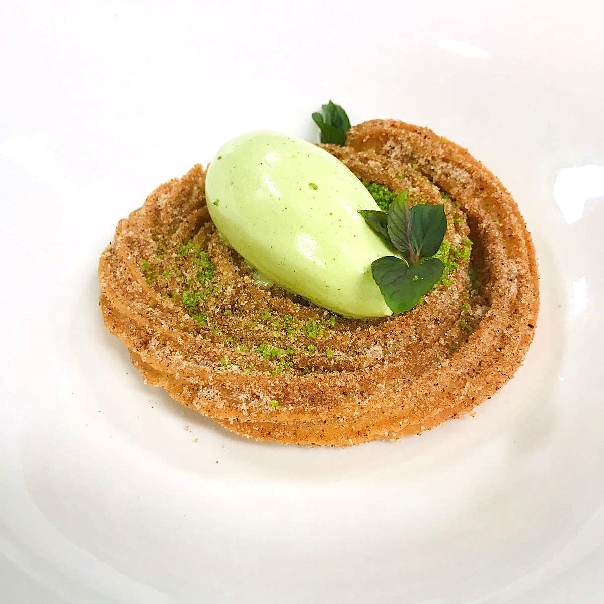 Our crispy FRIED CHURROs are heating things up with Smoked Chili, Dark Chocolate Ganache, and Matcha Crème. Chili is considered a natural aphrodisiac and a symbol of LOVE. Chili stimulates endorphins, that tell your brain that you feel good and makes your heart beat faster.