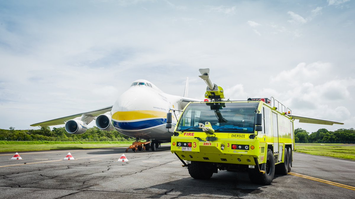 LesDaly's tweet photo. Aircraft familiarisation is a regular part of an Aviation Fire Fighters skills maintenance. @cairnsairports @AirservicesNews https://t.co/8l1Xp79NHY